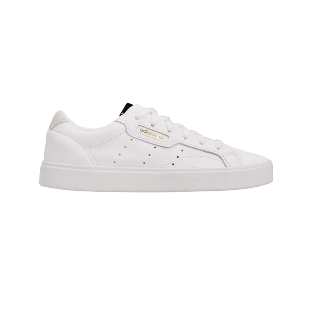 Adidas Women Sleek 'Crystal White’ Size 8.5